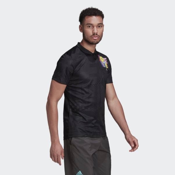 Adidas Tennis Freelift Pride Pack Polo Noir