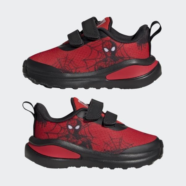 Chaussures Fortarun Adidas X Marvel Spider-man Rouge