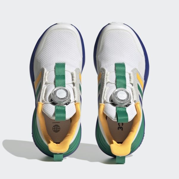 Adidas Rapidasport Bounce Boa Fermeture Chaussures Blanc