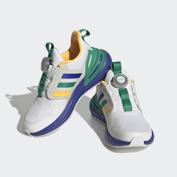 Adidas Rapidasport Bounce Boa Fermeture Chaussures Blanc
