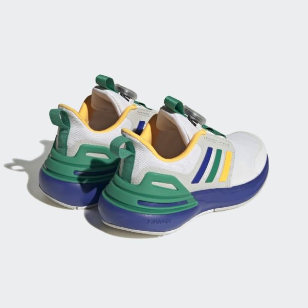 Adidas Rapidasport Bounce Boa Fermeture Chaussures Blanc