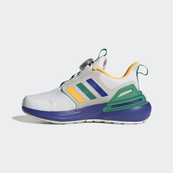 Adidas Rapidasport Bounce Boa Fermeture Chaussures Blanc