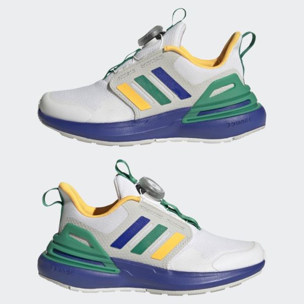 Adidas Rapidasport Bounce Boa Fermeture Chaussures Blanc