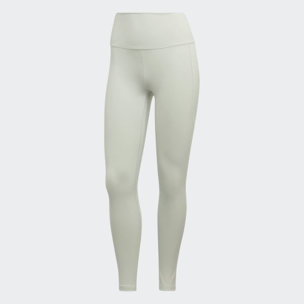 Legging Adidas Yoga Studio 7/8 Vert Chaud
