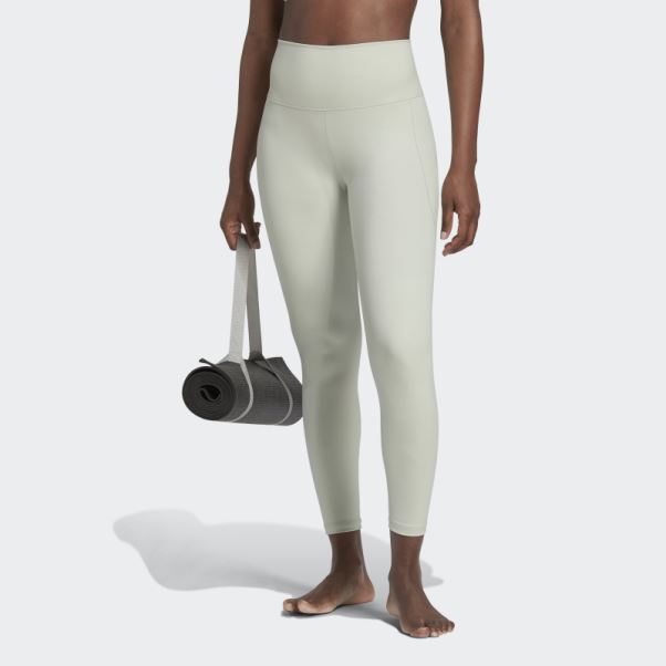 Adidas Yoga Studio 7/8 Legging Vert