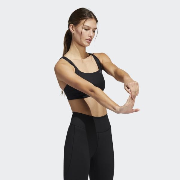 Soutien-gorge à Maintien Moyen Coreflow Adidas Noir