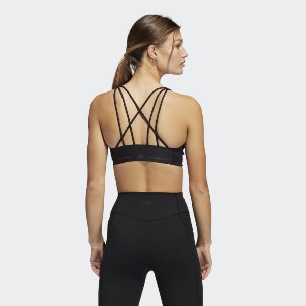 Soutien-gorge à Maintien Moyen Coreflow Adidas Noir