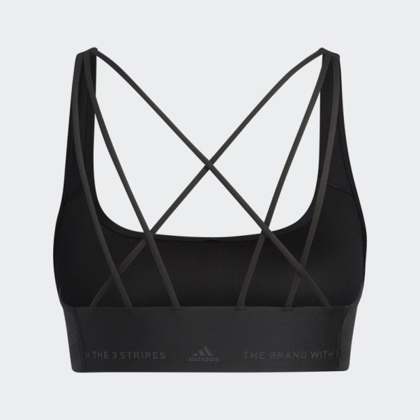 Soutien-gorge à Maintien Moyen Coreflow Adidas Noir