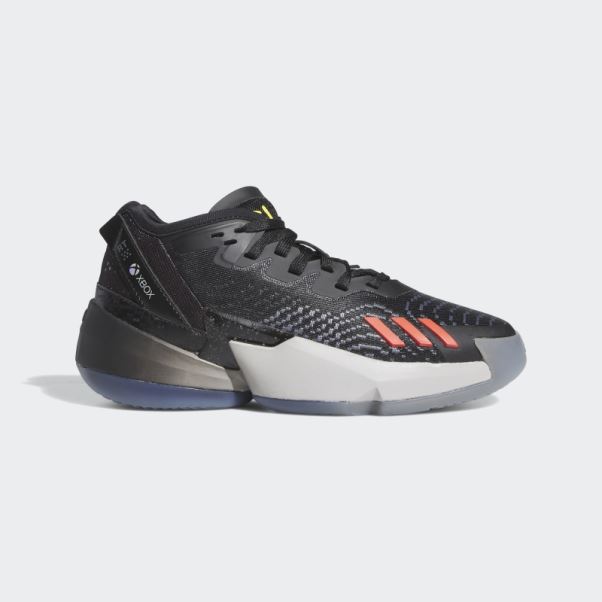 Mode Gris Adidas D.o.n. Numéro 4 Chaussures De Basket