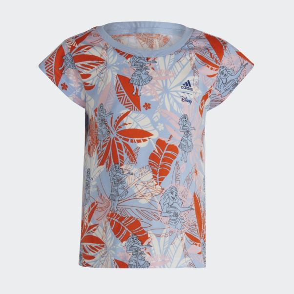 Adidas X Disney Moana Tee Ensemble Rose Fashion