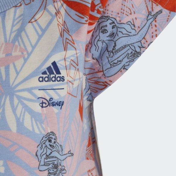 Ensemble Tee Shirt Adidas X Disney Moana Rose