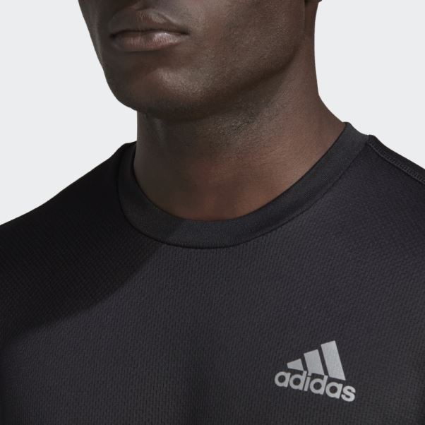Adidas Possède Le Sweat Colorblock Run Gris