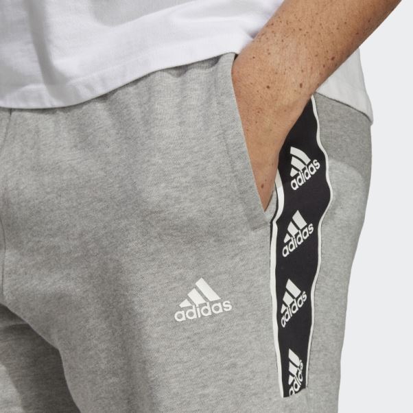 Short Adidas Brandlove Gris Moyen