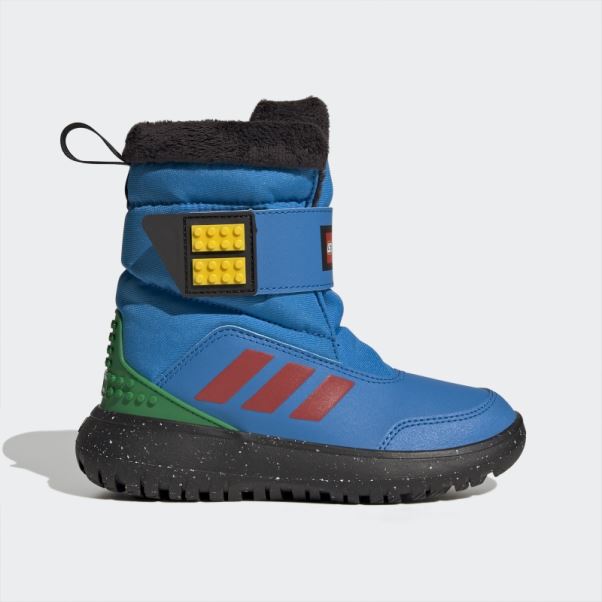 Bottes Adidas X Lego Winterplay Bleu Choc