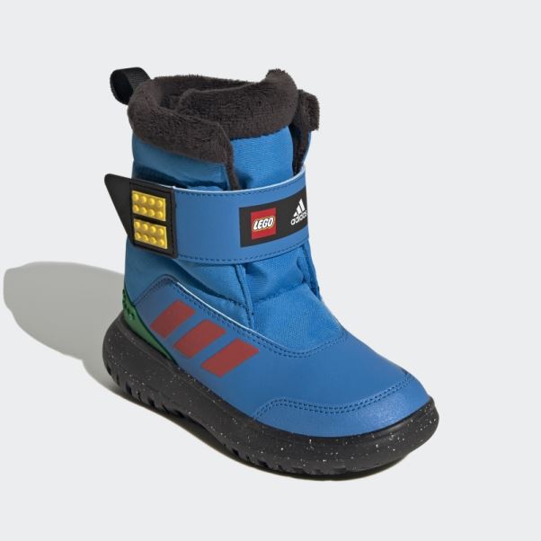 Bottes Adidas X Lego Winterplay Bleu Choc