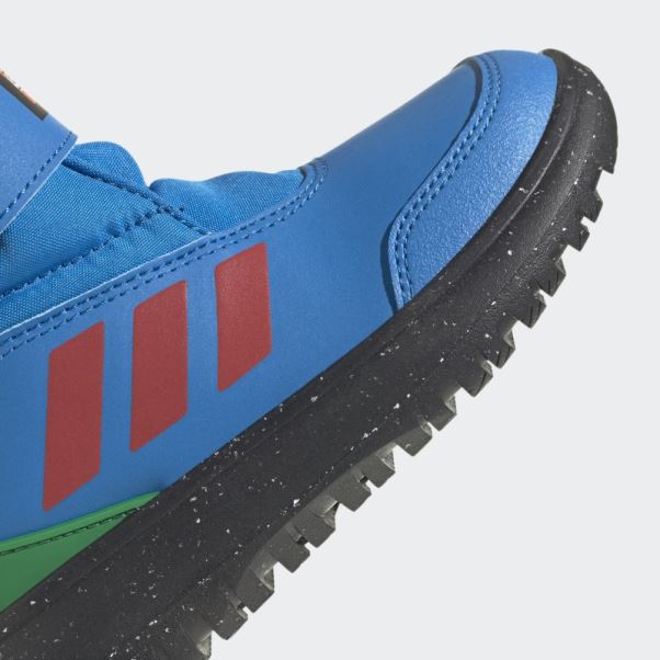 Bottes Adidas X Lego Winterplay Bleu Choc