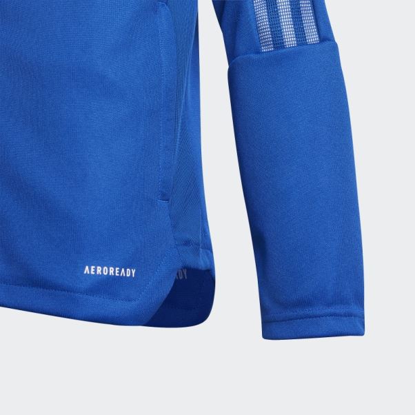 Veste De Survêtement Adidas Tiro 21 Bleu Royal