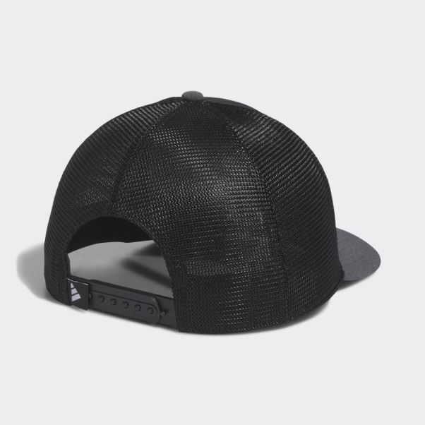 Casquette Deux En Un Adidas Noire Avec Patch Amovible