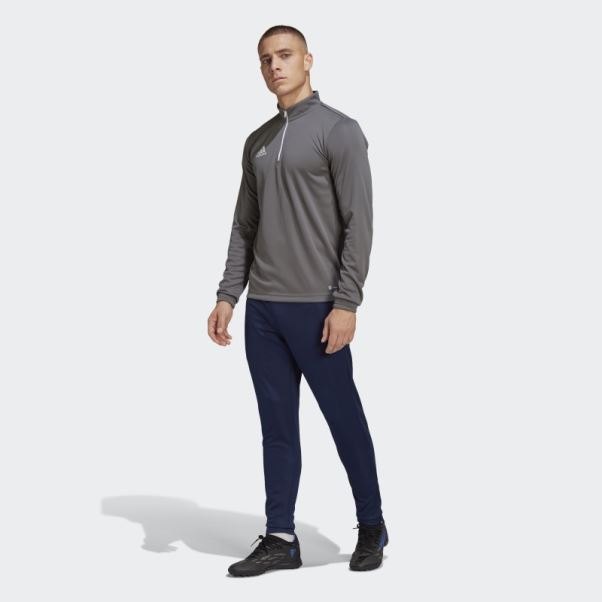 Adidas Entrada 22 Training Top Gris