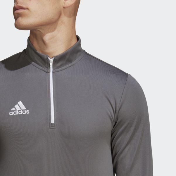 Adidas Entrada 22 Training Top Gris