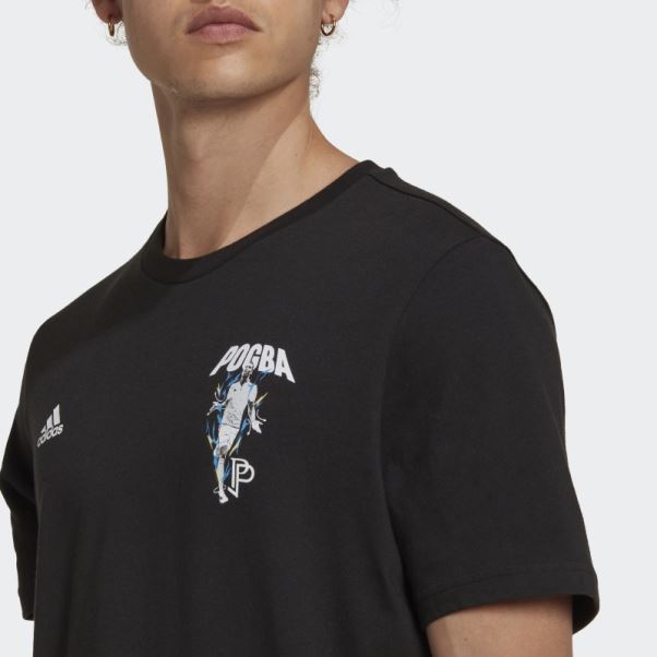 Pogba Football Icon T-shirt Graphique Noir Adidas