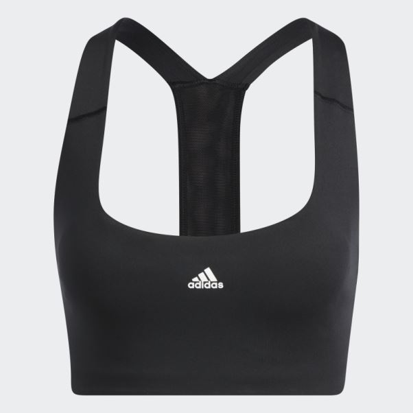 Soutien-gorge à Maintien Moyen Powerimpact Training Noir Adidas