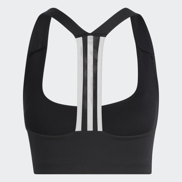 Soutien-gorge à Maintien Moyen Powerimpact Training Noir Adidas