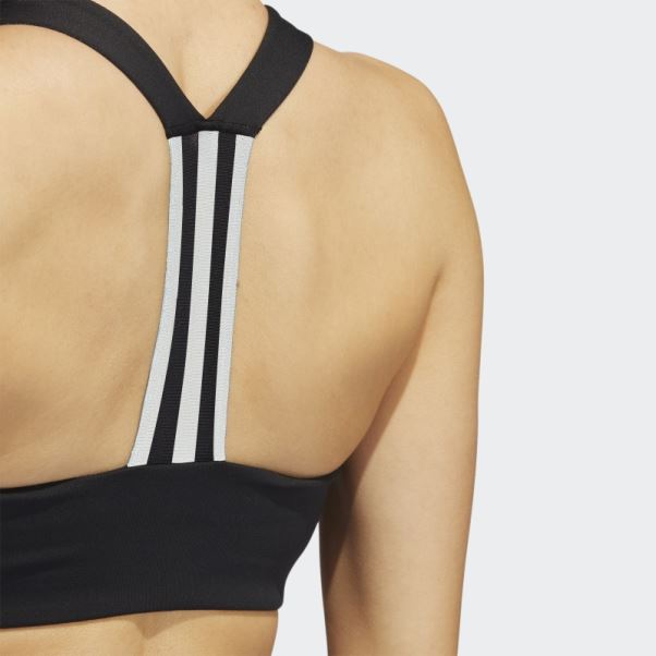 Soutien-gorge à Maintien Moyen Powerimpact Training Noir Adidas