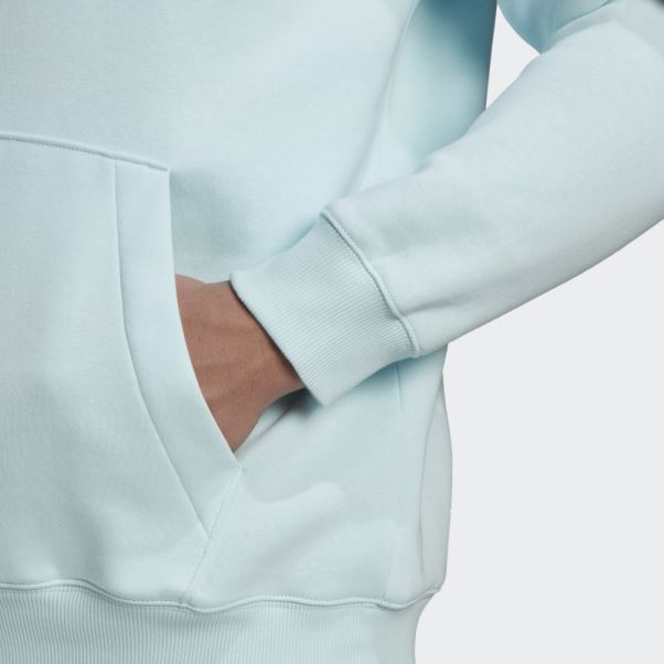 Sweat à Capuche Essentials Feelvivid En Molleton De Coton Bleu Adidas