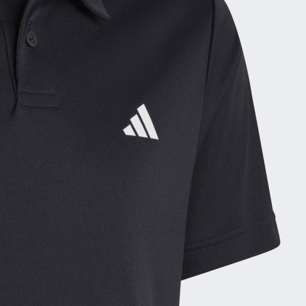 Polo Club Tennis 3 Bandes Noir Adidas