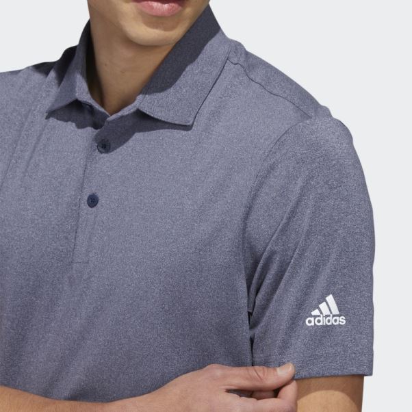 Polo Adidas Ultimate365 Chiné Bleu Marine