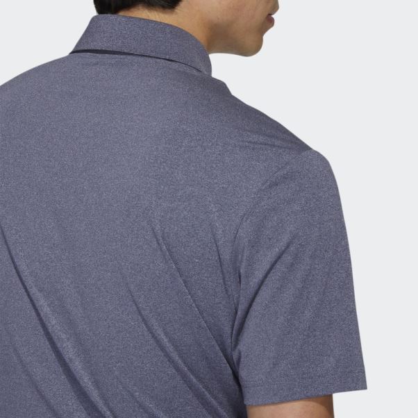 Polo Adidas Ultimate365 Chiné Bleu Marine