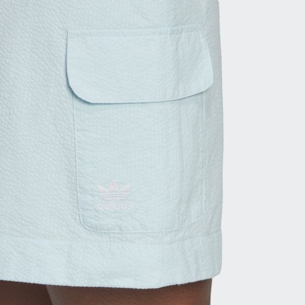Jupe Popeline Adicolor Classics Bleu Adidas