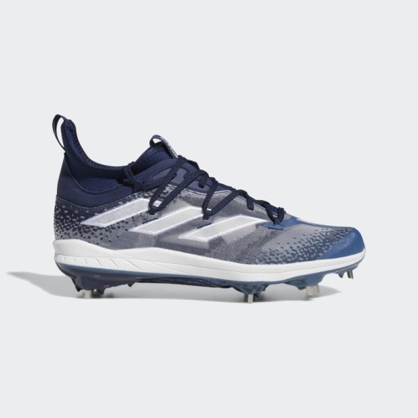 Adidas Adizero Afterburner Nwv Crampons Bleu Marine