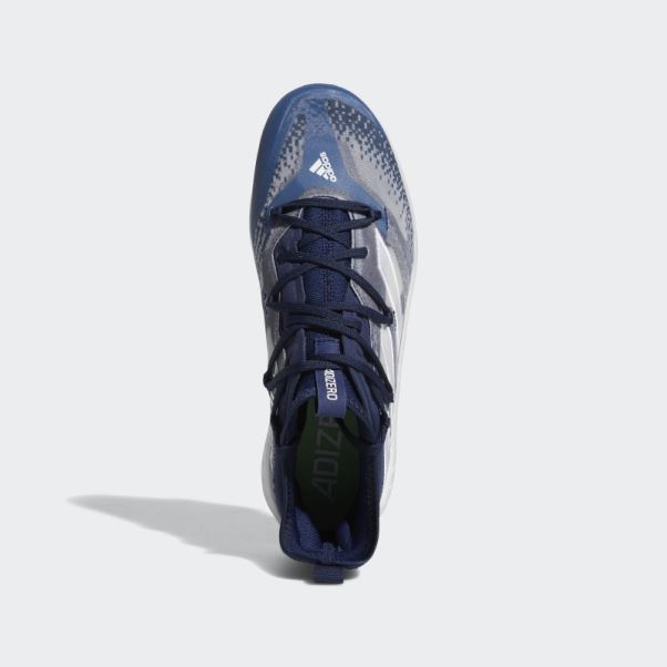 Adidas Adizero Afterburner Nwv Crampons Bleu Marine