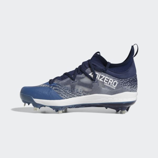Adidas Adizero Afterburner Nwv Crampons Bleu Marine