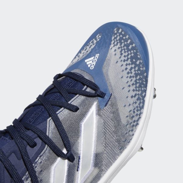 Adidas Adizero Afterburner Nwv Crampons Bleu Marine