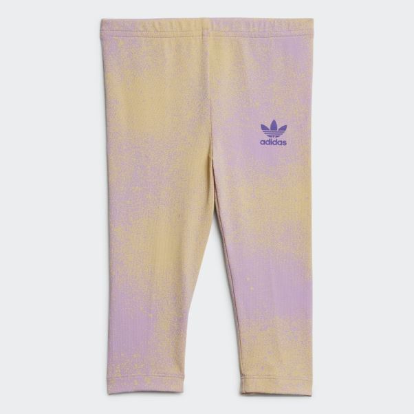 Ensemble Ras Du Cou Lilas à Logo Graphique Adidas