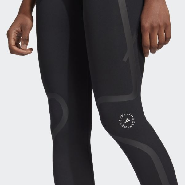 Adidas By Stella Mccartney Truepace Running Leggings Mode Noir