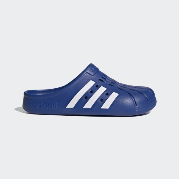 Adidas Adilette Sabots Bleu Royal