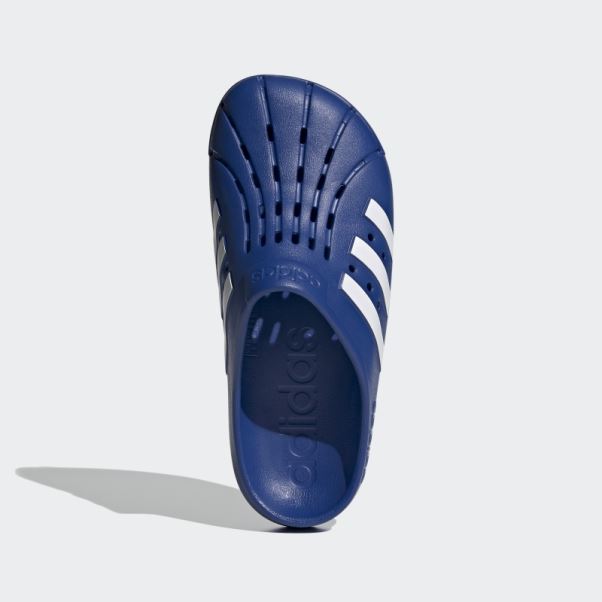 Adidas Adilette Sabots Bleu Royal