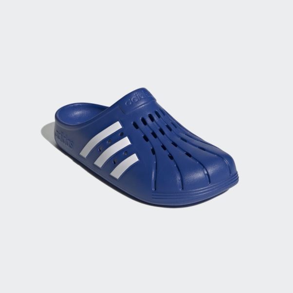 Adidas Adilette Sabots Bleu Royal