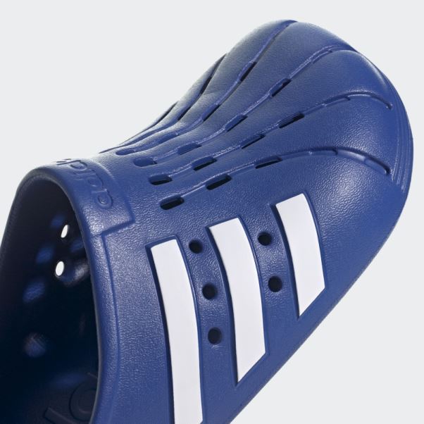 Adidas Adilette Sabots Bleu Royal