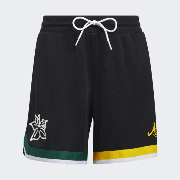 Short Parker Adidas Noir