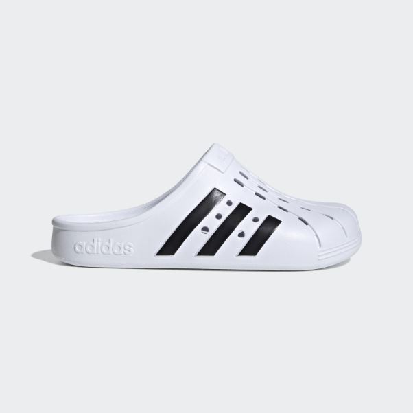 Sabots Adidas Adilette Blancs
