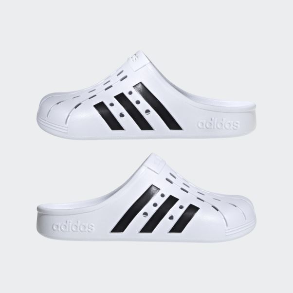 Sabots Adidas Adilette Blancs