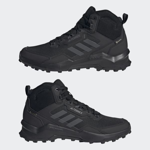 Terrex Ax4 Mid Gore-tex Chaussures De Randonnée Adidas Noir