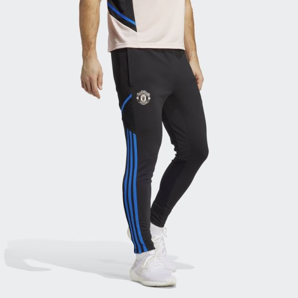 Adidas Manchester United Condivo 22 Pantalon De Survêtement D'entraînement Glow Bleu élégant
