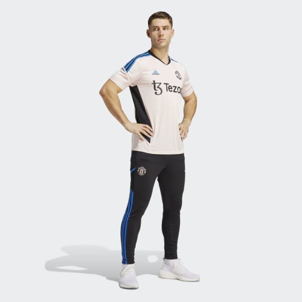Adidas Manchester United Condivo 22 Pantalon De Survêtement D'entraînement Glow Bleu élégant