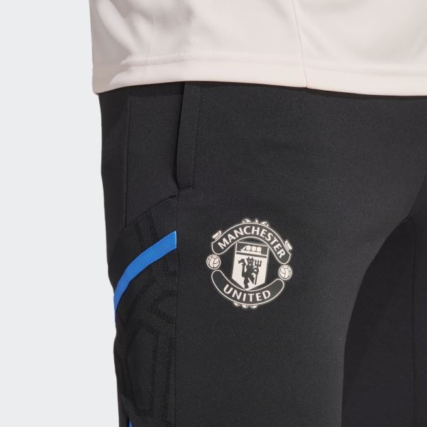 Adidas Manchester United Condivo 22 Pantalon De Survêtement D'entraînement Glow Bleu élégant